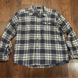 Patagonia Organic Cotton Flannel Shirt XL – Men’s Plaid Button-Up